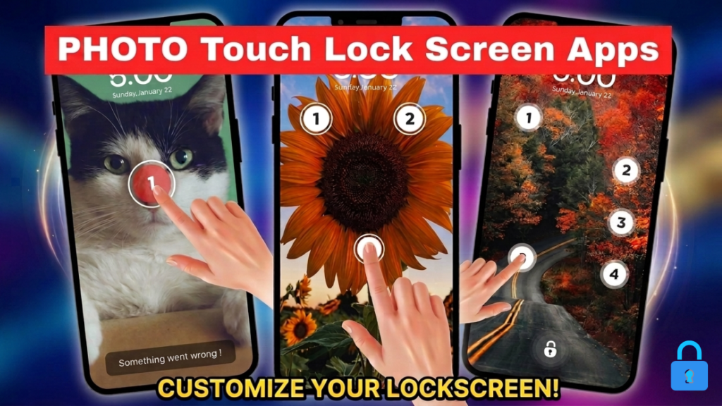 Touch Lock Screen Touch Photo: Unlock Your Phone by Touching Your Photo, A Smarter Way to Secure Your Android Phone