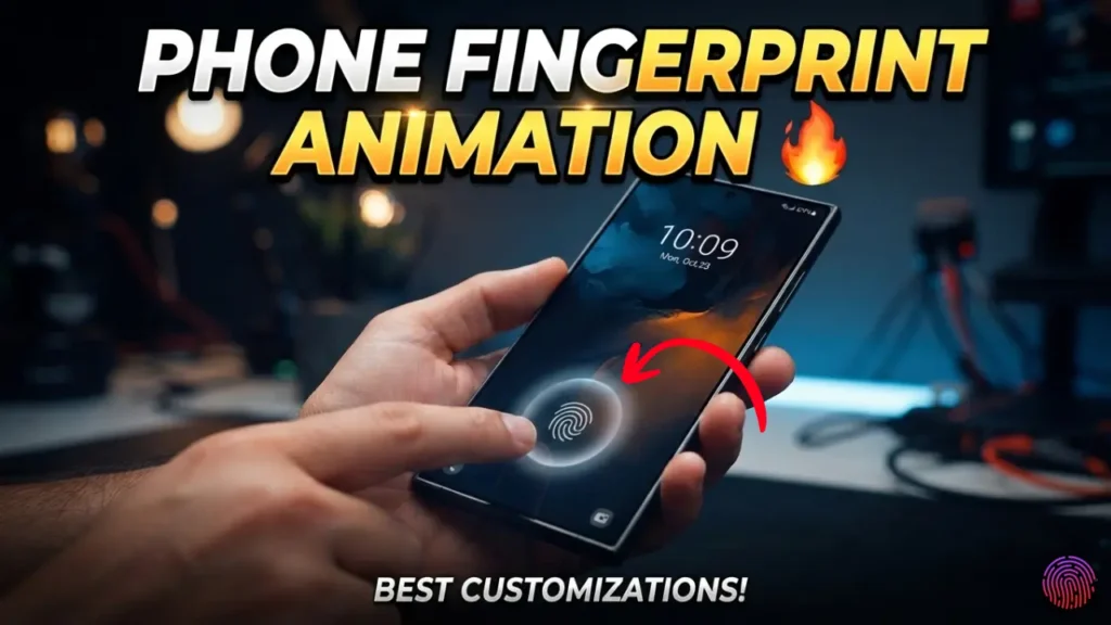 How to Add a Fingerprint Animation on a Phone Without a Fingerprint Sensor?